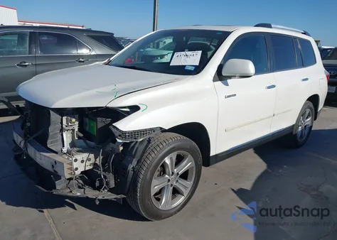 2011 Toyota Highlander Limited V6 z USA, uszkodzony, nr VIN 5TDYK3EHXBS027655